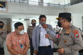 Kapolda Sumut minta  Pelabuhan Ajibata sediakan aplikasi PeduliLindungi