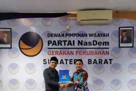Muhammad Guntara jabat Ketua DPD Nasdem Pasbar 2021-2024