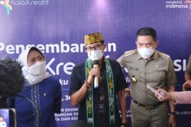 Sandiaga Uno harap ekonomi kreatif di Kaltim bisa bangkit