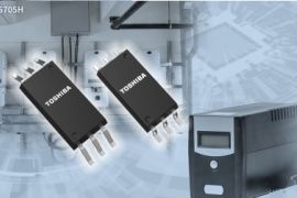 Toshiba releases high peak output current photocouplers in thin packages for driving IGBTs/MOSFETs gates