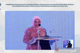 Minister pursues mainstreaming of disabled workers' rights