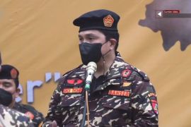 Erick Thohir resmi dilantik jadi anggota kehormatan Banser