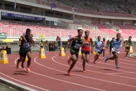 Pelari Jateng Rifki Ahmad kembali pecahkan rekor di Paraatletik