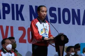 Presiden sanjung kinerja Papua selenggarakan Peparnas XVI