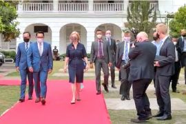 Menlu Inggris Elizabeth Truss kunjungi Bogor Creative Center