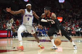 Blazers hajar Pistons 110-92, meski tak diperkuat Damian Liliard
