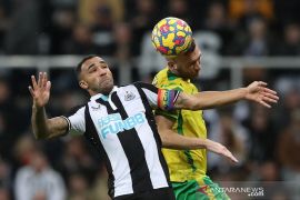 Liga Inggris - Laga dua tim papan bawah Newcastle kontra Norwich berakhir seri