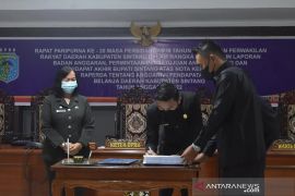 Sintang sahkan APBD Tahun 2022 sebesar Rp1,7 triliun
