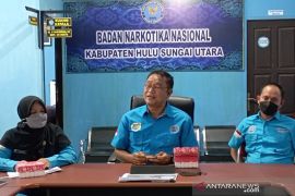 Badan Narkotika sita 127,7 gram kasus sabu selama 2021