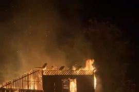 Rumah Janda di Pidie ludes dilalap si jago merah