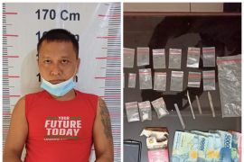 Polsek Bahorok Langkat tangkap Sejahtera Ginting pengedar sabu-sabu