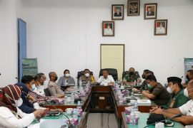 Forkopimda Tapteng gelar rapat  penerapan Inmendagri terkait prokes Natal dan Tahun Baru