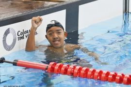 Gerry Pahker jalani debut manis dengan raih emas AYPG 2021