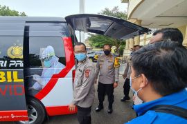 Biddokes Polda Jambi dapat bantuan mobil PCR