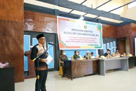 Ini pesan Bupati di Musyawarah MAA Aceh Jaya