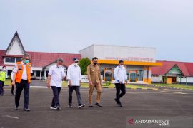 Menhub tinjau Bandara Pangsuma Putussibau Perbatasan RI-Malaysia