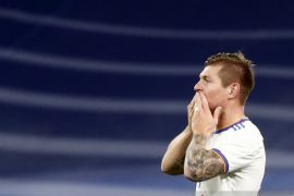 Toni Kroos nilai laga Real Madrid lawan Liverpool miliki peluang sama