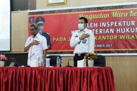 Itjen berikan pengarahan kepada PNS Kemenkumham Sumut