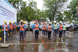 Semangat pelayanan terbaik, PLN Sumbar gelar apel petugas