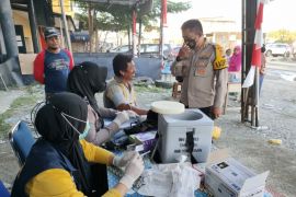 Polres Mamuju Tengah gelar vaksinasi COVID-19 serentak di seluruh polsek