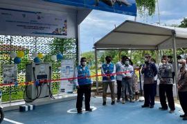 PLN operasikan SPKLU di Labun Bajo dukung ekosistem kendaraan listrik