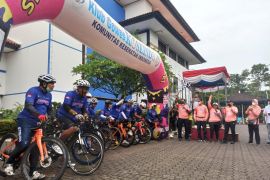 BKKBN sialisasikan cegah anak terlahir "stunting" lewat acara bersepeda