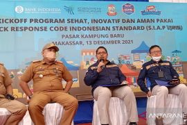 BI Sulsel meluncurkan program pasar SIAP QRIS