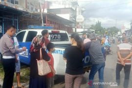 Lima mobil terlibat tabrakan beruntun di Padang
