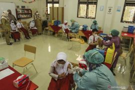 Pemkot Depok mulai vaksinasi COVID-19 pada anak usia 6-11 tahun