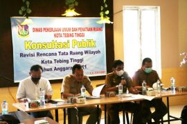 Sekda buka konsultasi publik revisi RTRW Kota Tebing Tinggi 2021