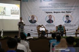 UIN Antasari dan BSI gelar kuliah umum bertema "Agama, Negara dan Pasar"