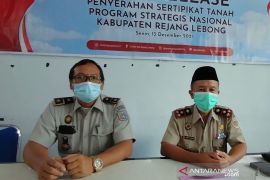 Rejang Lebong terima kuota PTSL 5.000 bidang
