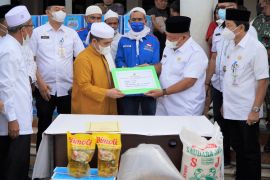 Bupati Langkat antar langsung bantuan buat HUL Ke-98 Babussalam