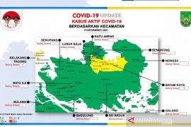 Pulau Belakang Padang kembali jadi zona kuning COVID-19