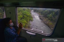 Uji Coba Perpanjangan Rute Kereta Api Padang