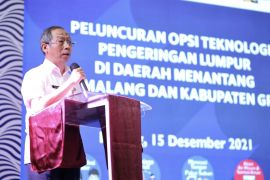 Kota Malang menjadi percontohan pengeringan lumpur limbah domestik