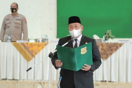 19 Pejabat Pimpinan Tinggi Pratama Dairi dilantik, Bupati : harus inovasi dan gerak cepat
