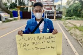 Aliansi mahasiswa Balangan suarakan sejumlah tuntutan kepada DPRD