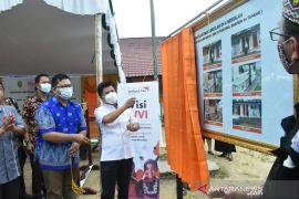 Empat perpustakaan sekolah hijau WVI diresmikan Bupati Sambas