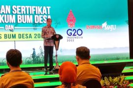 Kaltim terima sertifikat badan hukum BUMDes dari Presiden Jokowi