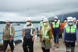 Progres pembangunan Pelabuhan Teluk Sulaiman capai 95,2 persen