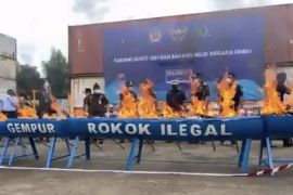Bea Cukai musnahkan barang ilegal senilai Rp15,6 miliar