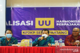 Giliran kontraktor di Selatpanjang mendapat pemahaman UU HPP