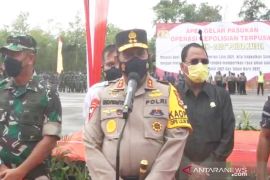Polda Kalsel tingkatkan disiplin prokes selama Operasi Lilin