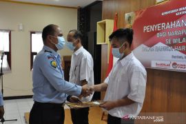 23 warga binaan Rutan Kelas I Tangerang terima remisi khusu Natal