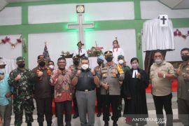 Pelaksanaan ibadah Natal 2021 di Tapsel berjalan lancar