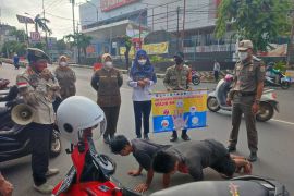 Puluhan warga OKU terjaring razia prokes