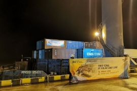 Kapal PT Pulau Laut Line resmi beroperasi dan berlayar di perairan  Jambi