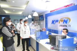 Menkeu pantau proses  pencairan anggaran belanja APBN 2021