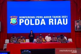 Sepanjang 2021, Polda Riau tangani 4.177 kasus dari C3 hingga penyelundupanmanusia